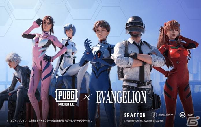 Anime EVANGELION chega ao PUBG MOBILE com novo modo de jogo, Anjo e EVA-01  ￼