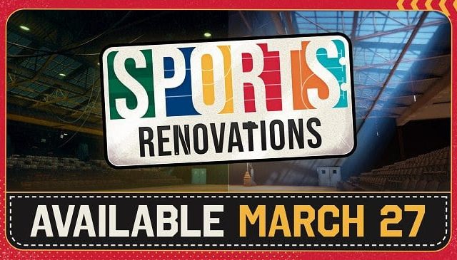 O Simulador Relaxante “Sports: Renovations” Chega para PC e Consoles em 27 de Março